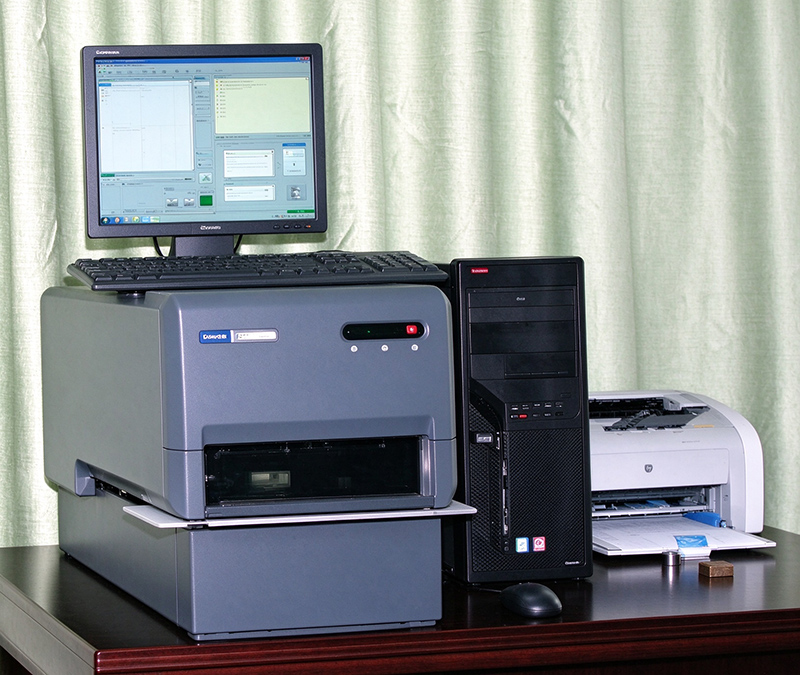 XRF coating thickness measurement at Ningbo Pole Magnet QC lab