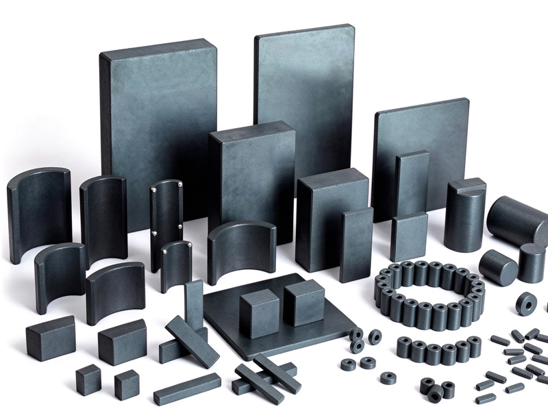 Ferrite and ceramic magnets